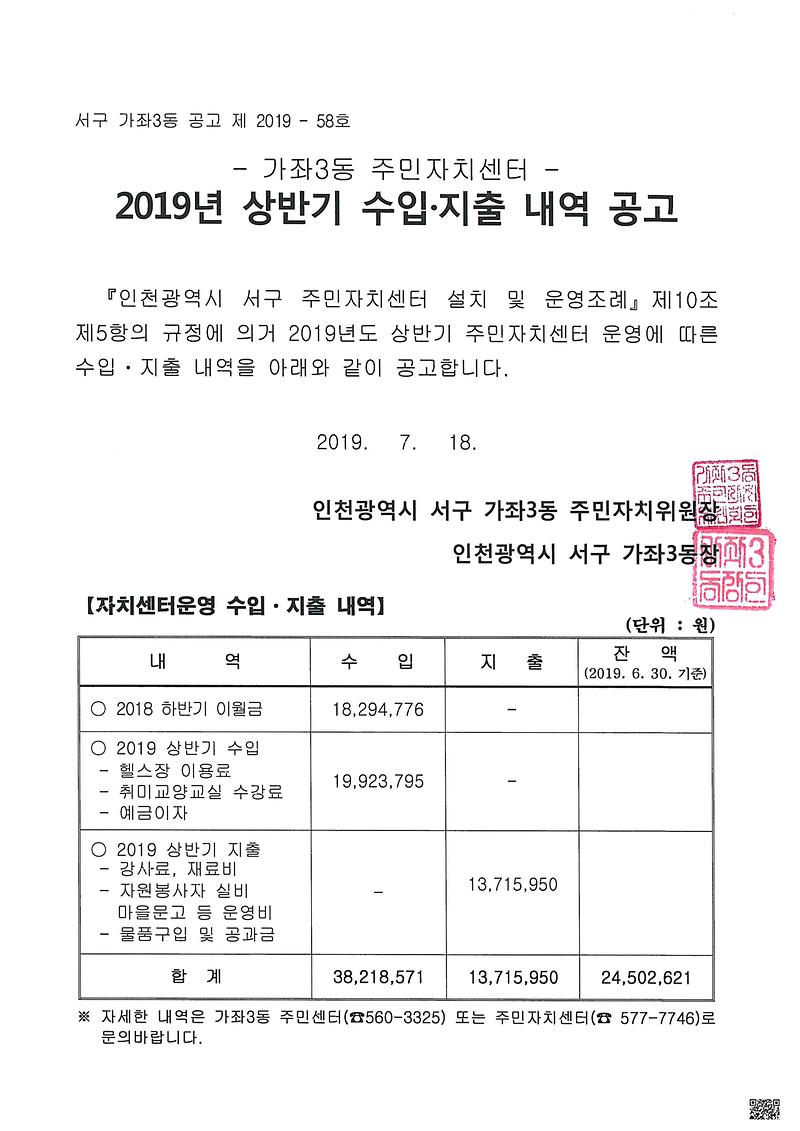 2019년_상반기_수입지출_내역_공고(가좌3동).jpg 이미지