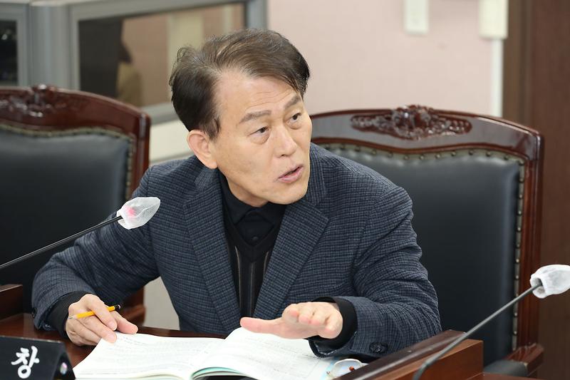 제265회 임시회 환경경제위원회 (심우창 위원) 사진