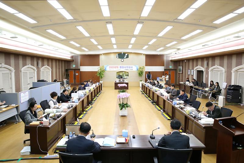 2023년도 행정사무감사 5일 차 사진