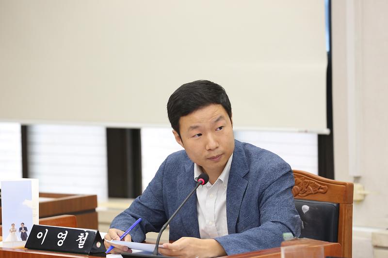 소상공인지원과 상생발전을 위한 특별위원회(2024. 8. 27.)(이영철 위원) 사진