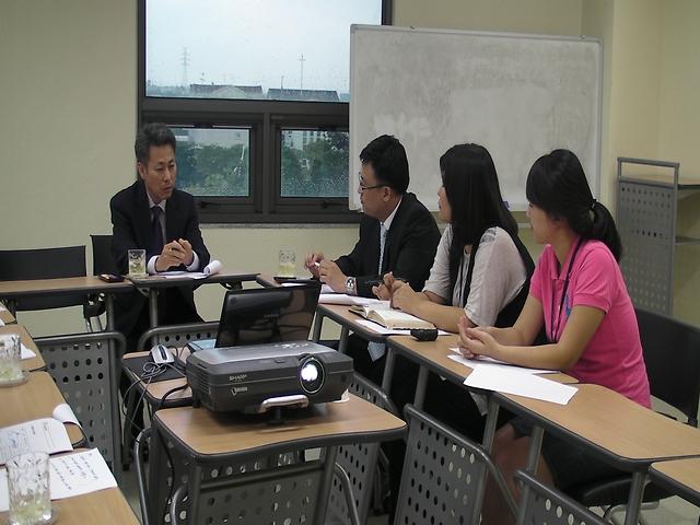 송영우 부의장 서구노인인적관리센터 방문(09.8.26.) 사진