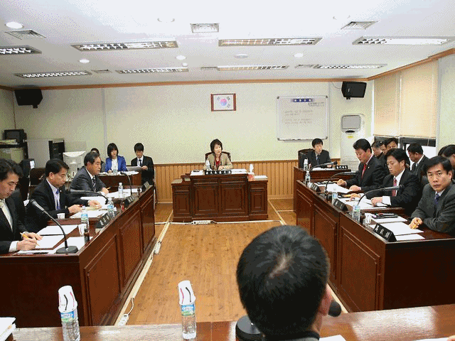 제2차 예산결산특별위원회(09.12.17.) 사진