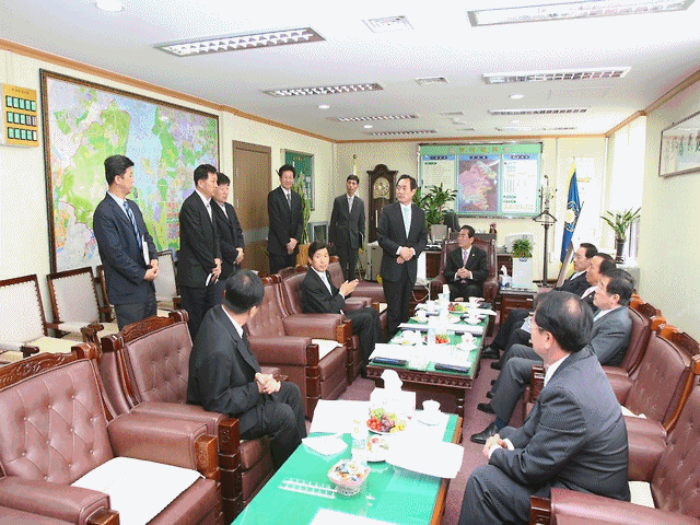 시군구의회의장협의회 월례회의 사진