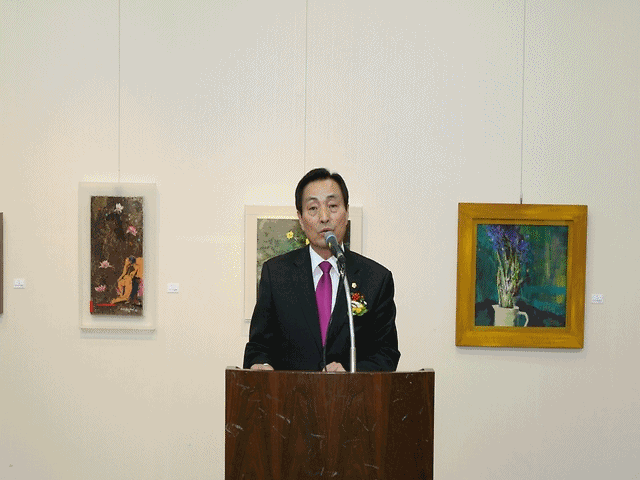 서구미술협회전(2009.10.9.) 사진