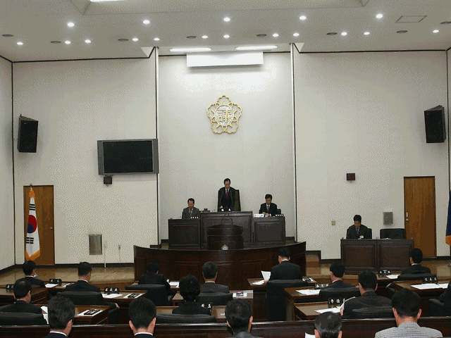 제162회 서구의회 임시회-제1차 본회의(09.10.16.) 사진