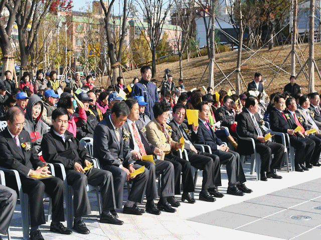 원신근린공원1단계 조성공사(09.11.11.) 사진