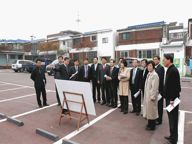 현장방문(강남시장 및 가좌동, 09.11.27.) 사진