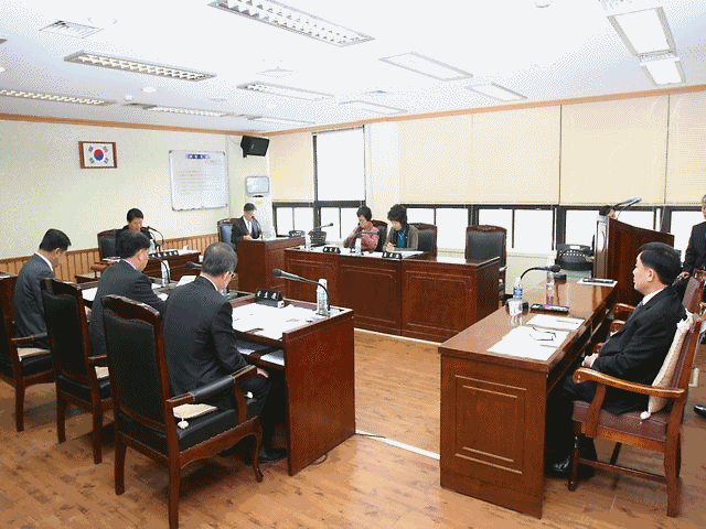 각 상임위 별 조례 및 심의(09.11.30.) 사진