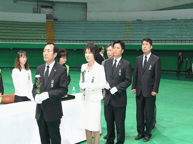 노무현 대통령 서거에 따른 조문 사진