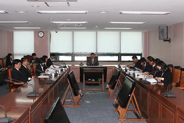 제1차 행정사무감사 특별위원회 사진