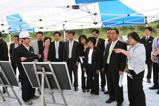 경인아라뱃길 현장방문 사진