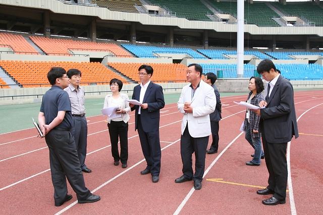 아시안게임특별위원회 현장방문 사진