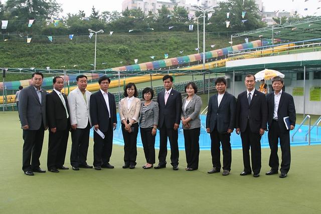 사계절 썰매장 현장방문 사진