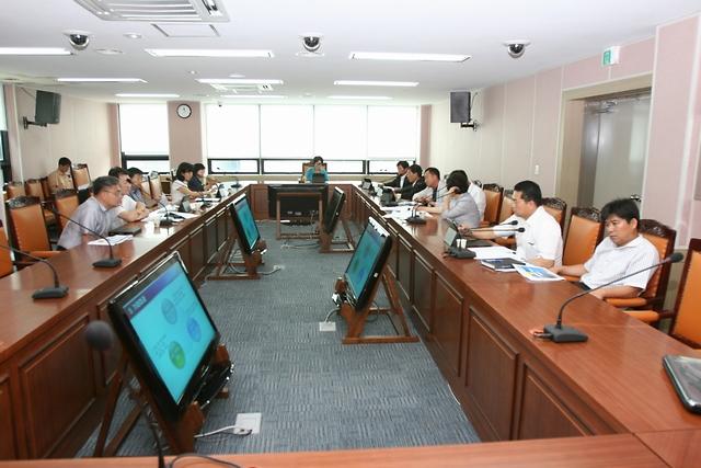 의회 홈페이지 설명회 및 아이패드 사용법 교육 사진