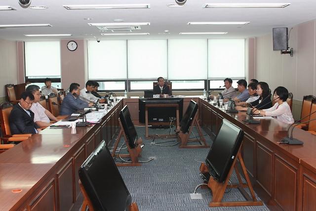 조레정비특별위원회 간담회 개최 사진