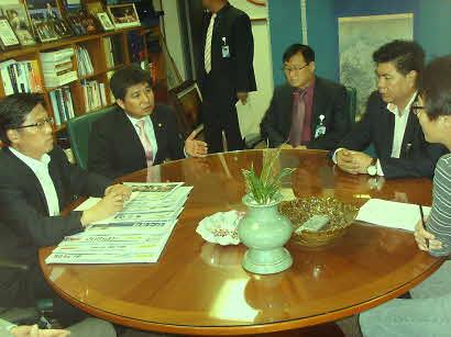 수도권매립지 악취관련 국회방문 사진