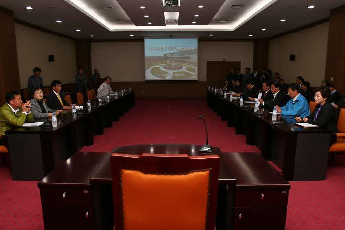 현장방문(수도권매립지공사) 사진