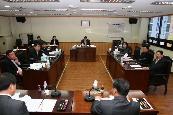 제178회 서구의회 제1차 복지도시위원회 회의 사진