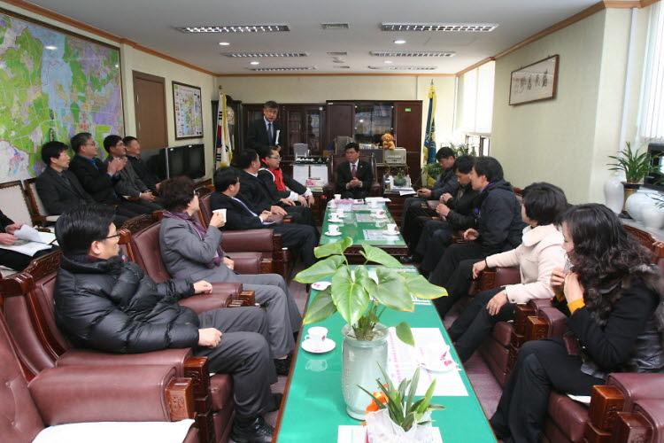 2013년 시무식 개최 사진