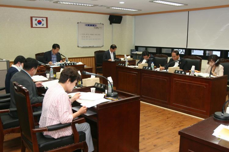 복지도시위원회 개최 사진