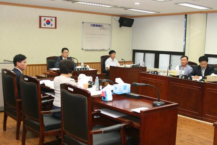 기획총무위원회 개최 사진