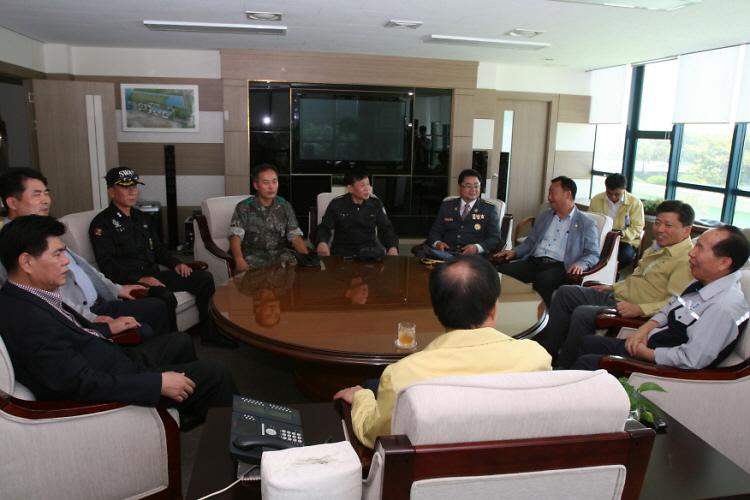 을지연습 실제훈련 참관 사진