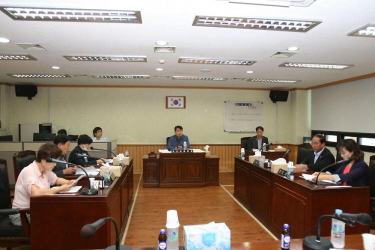 복지도시위원회 개최 사진