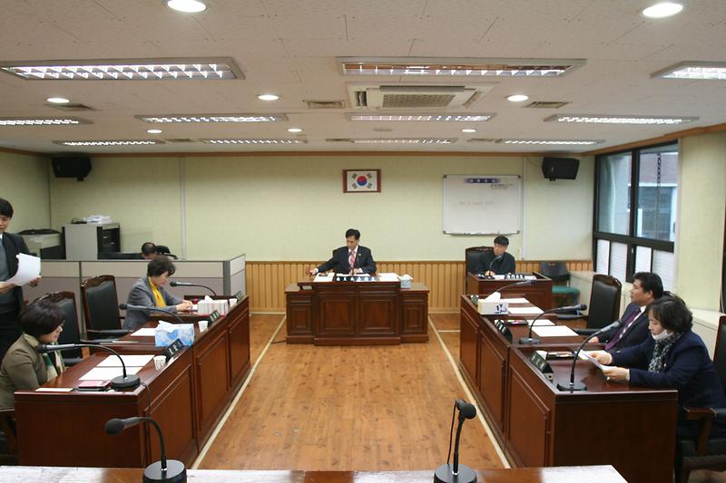 예산결산 특별위원회 개최 사진