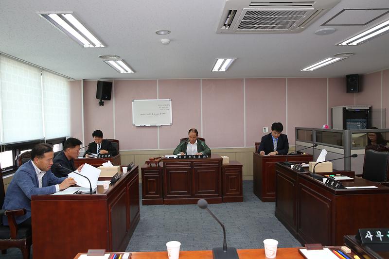 제205회 서구의회 임시회 제1차 의회운영위원회 사진