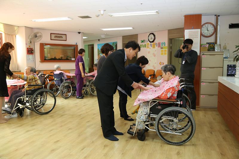 2015 추석맞이 사회복지시설 방문 사진