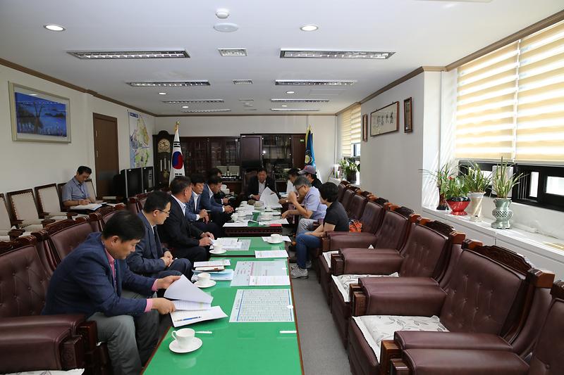 검단을 사랑하는 모임과의 간담회 사진