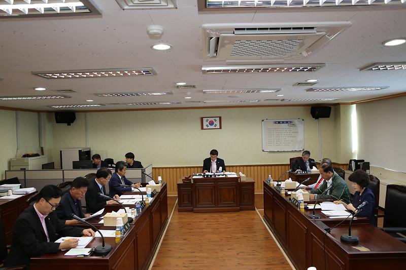 제205회 서구의회 임시회 제1차 복지도시위원회 사진