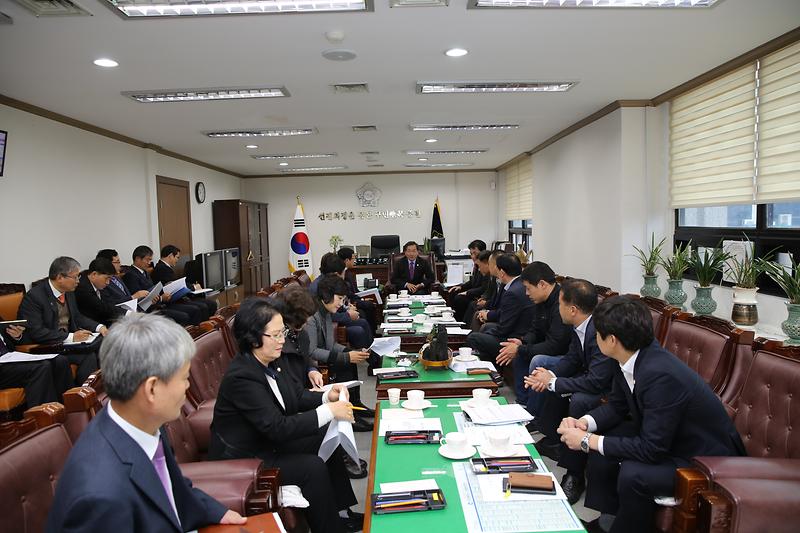 인천시장과의 간담회 사진