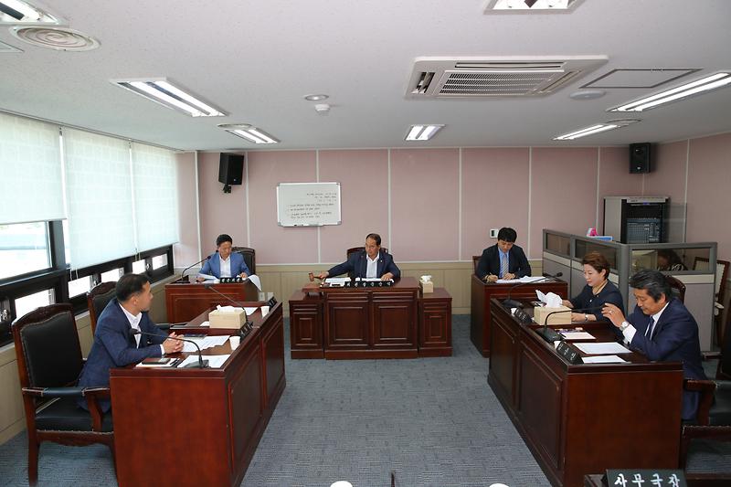 제210회 서구의회 제1차 정례회 회기일정 확정을 위한 운영위원회 개최 사진