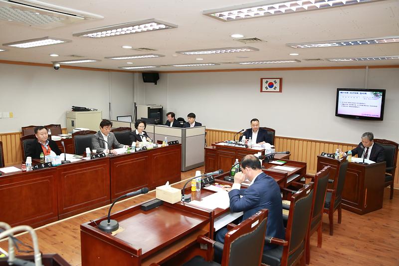 제216회 임시회 제1차 복지도시위원회 사진
