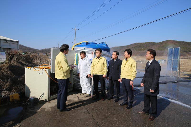 AI 대곡동 방역초소 방문 사진