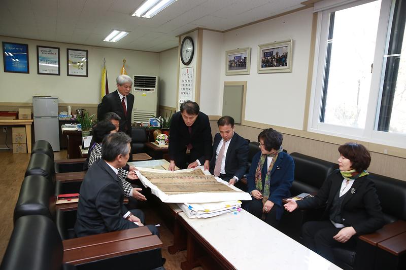 향토특위 서구문화원 방문 사진