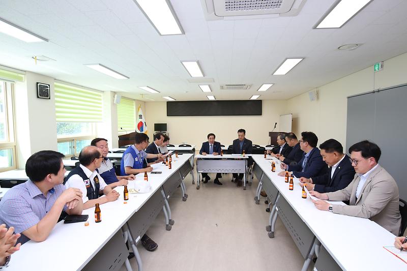 서구의회 의장단 및 상임위원장 유관기관 방문 사진