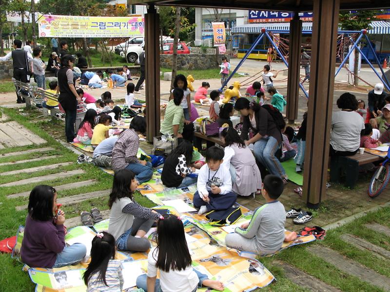 제3회 황금들판축제(그림그리기대회) 사진
