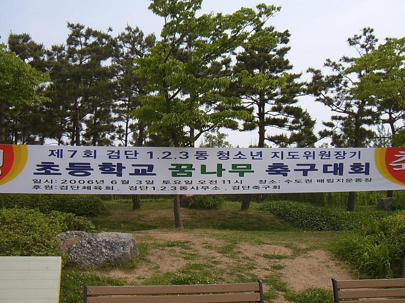 청소년지도위원장기 초등학교 꿈나무 축구대회 사진
