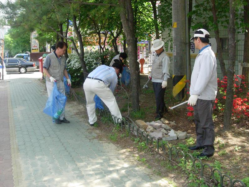 아시안게임 유치기원 -환경대정비의 날- 사진