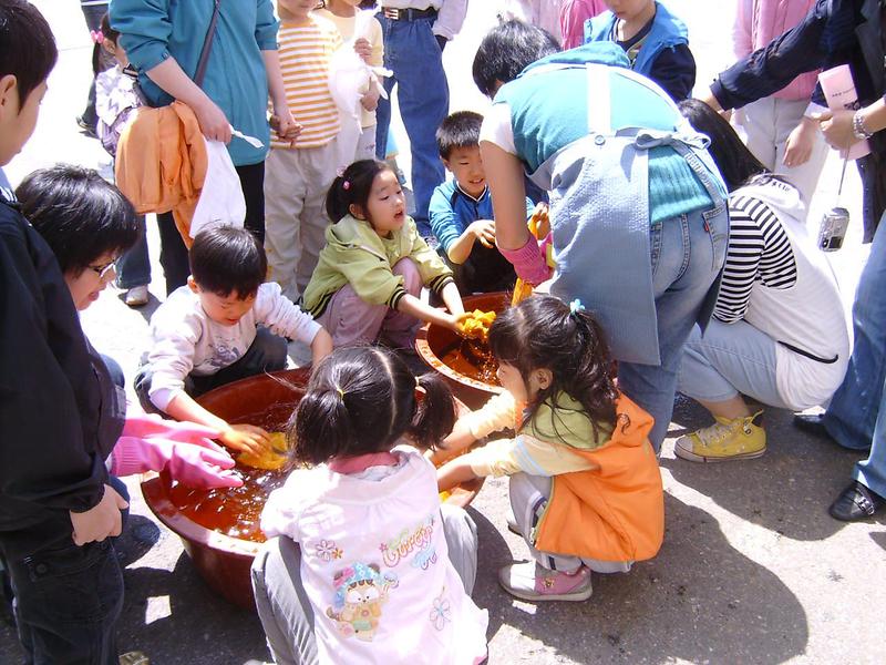 푸른샘 어린이 도서관 두 돌 잔치(천연염색) 사진