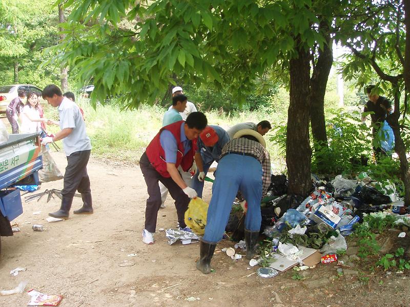 합동 환경정비 활동 실시 사진