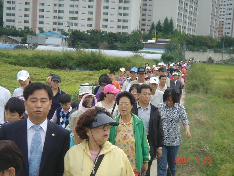 제3회황금들판축제(걷기대회) 사진