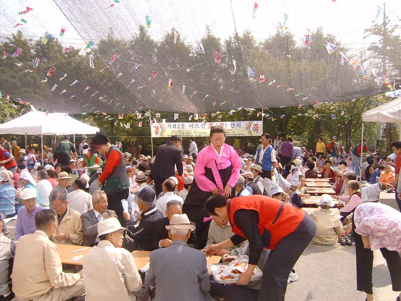 가좌2동 어르신 孝 잔치 (2008.10.2) 사진
