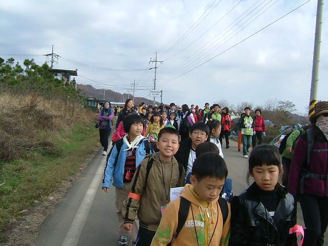 DMZ 평화통일 걷기대회 출발~~ 사진