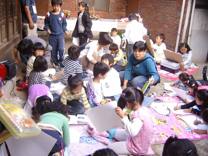 300년 고택 아래서 (2008.10.10) 사진