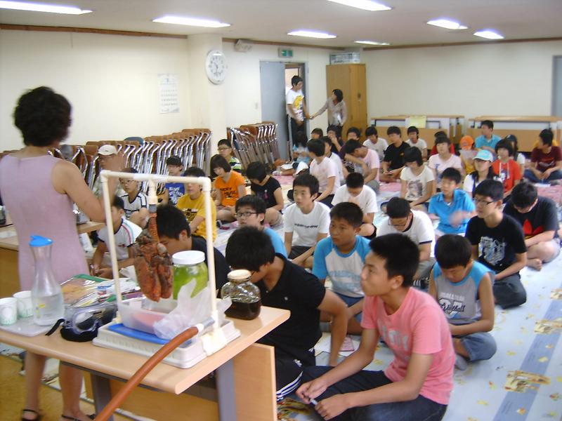 풀뿌리마을학교(2008.8.13) 사진