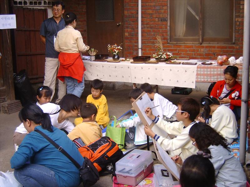 300년 고택 아래서 (2008.10.10) 사진