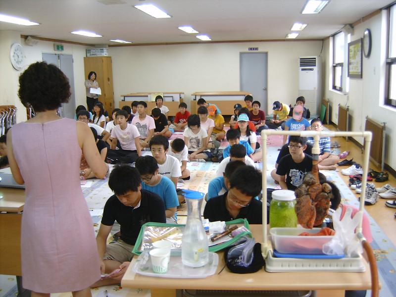 풀뿌리마을학교(2008.8.13) 사진